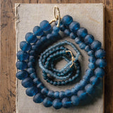 Recycled Glass Beads: Pink / Extra Small