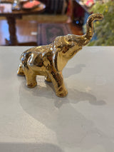 Precious the Loved - Golden Glass Elephant
