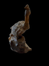 Superfine Hand Carved Pelican - Russia 1950s - Diplomatic Courier Collection