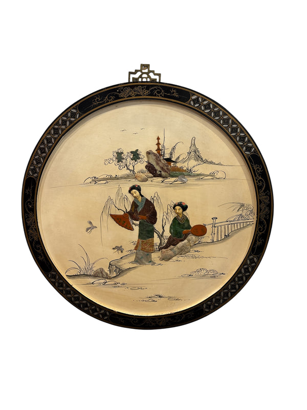 "A Trip to the Shore" - Traditional Relief Art Plaque