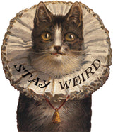 Stay Weird Kitty Sticker - Funny Cat Stickers