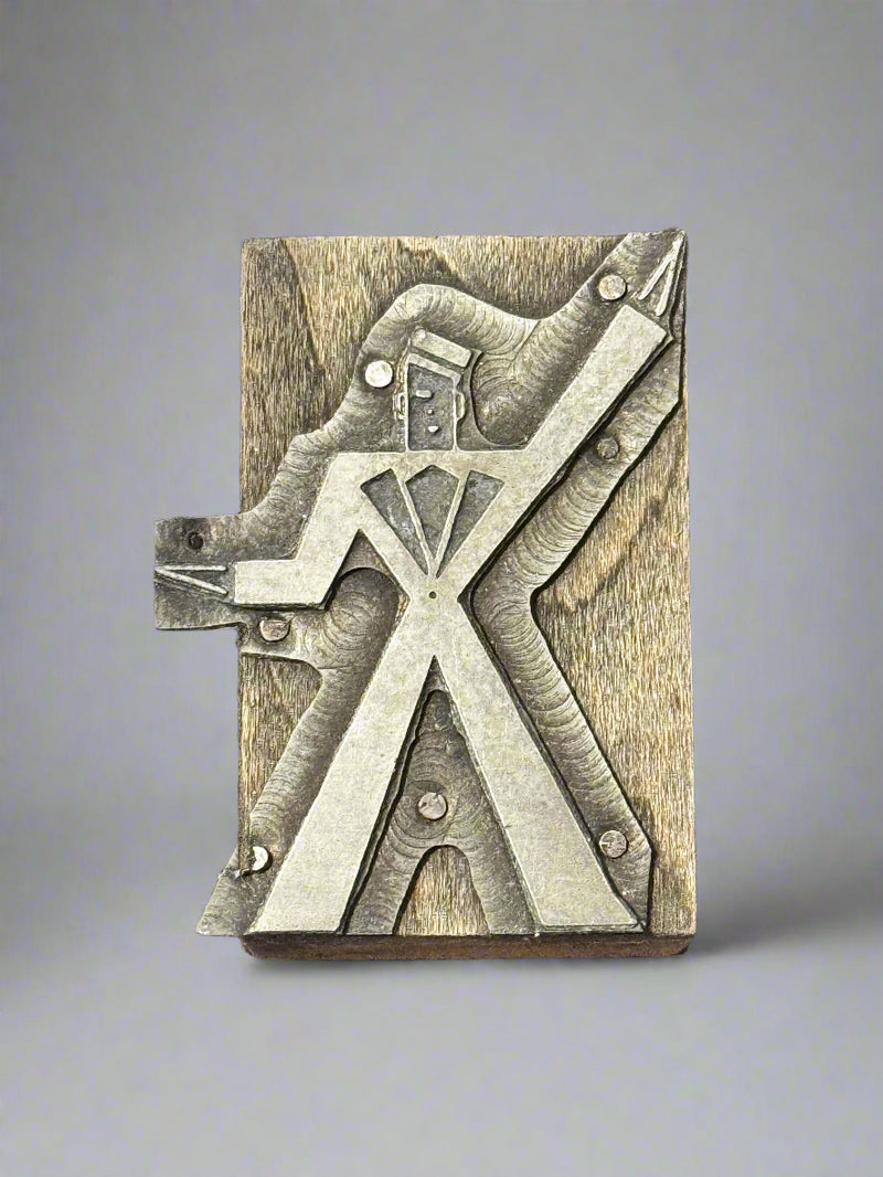 Printer's Block from Mid century Connecticut Tourism Ad