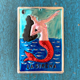 Hand-Painted Sirena Loteria