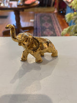 Precious the Loved - Golden Glass Elephant