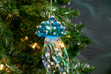 Jellyfish Glass Ornament