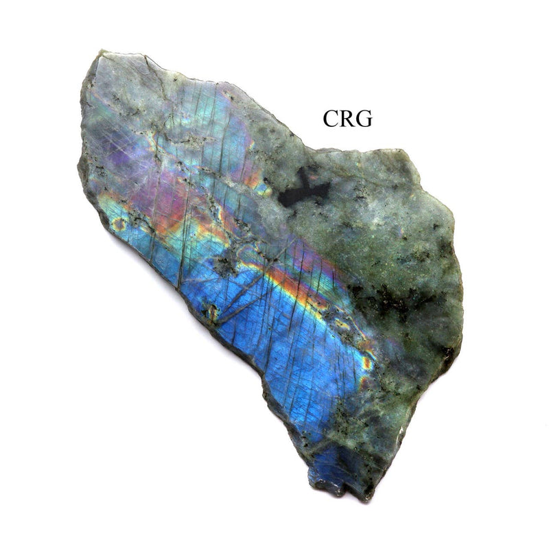 Labradorite Specimen on Stand