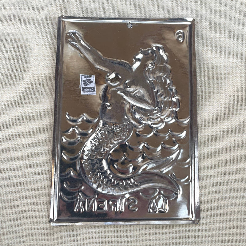 Hand-Painted Sirena Loteria