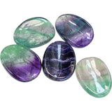 Rainbow Fluorite Worry Stone