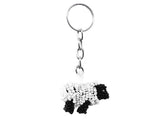 Beaded Keychain - Sheep