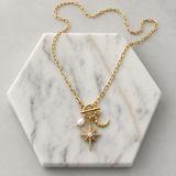 Star and Moon Necklace