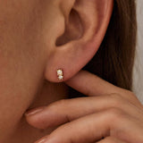 Opal Dot Studs