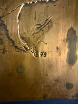 Wildlife Copper Relief Plaques - 1978
