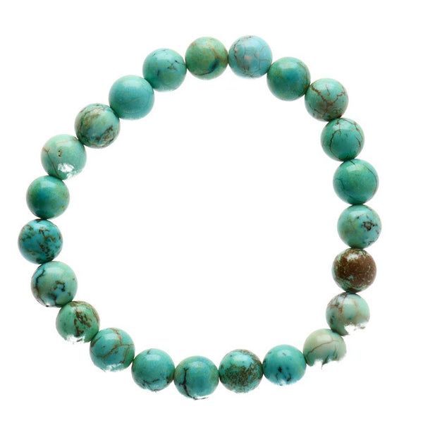 Turquoise Bracelet - 8mm