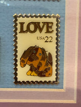 A "Whole Lotta' Love" - Love Stamp Lapel Pin Collection