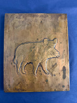 Wildlife Copper Relief Plaques - 1978