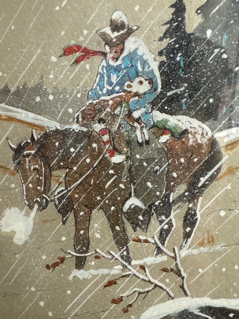 The Hard Winter  - Original by William T Zivik