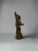Dhorka Standing Ganesha Figurine Reading the Mahabharata