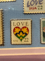 A "Whole Lotta' Love" - Love Stamp Lapel Pin Collection