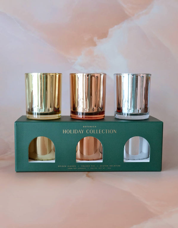 Holiday Collection Votive Candle Trio Gift Set