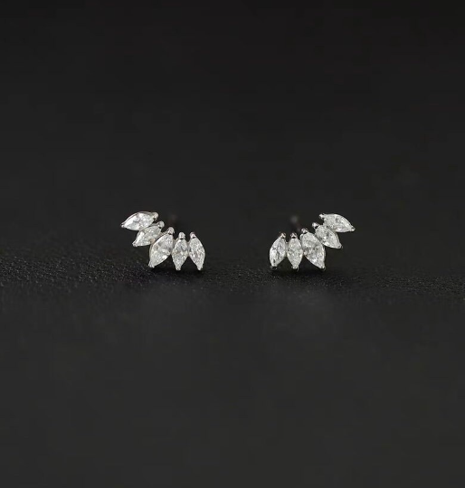Lotus Studs Gold