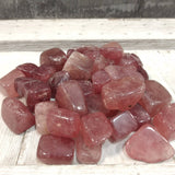 Strawberry Quartz Tumbles