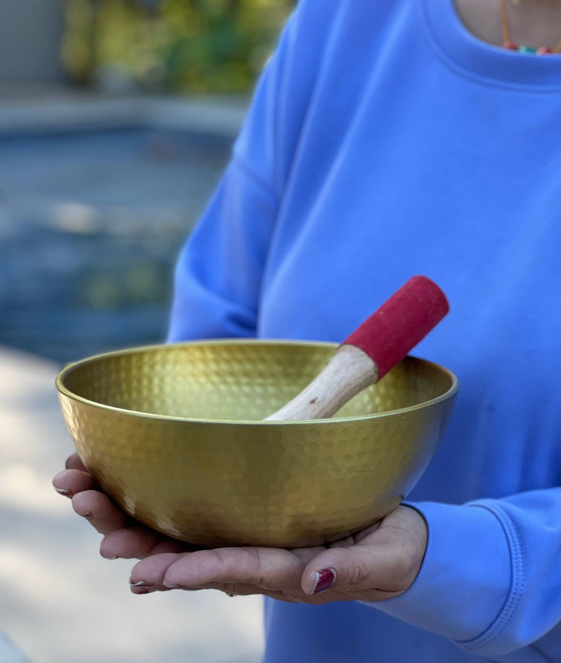 Shallow XL Singing Bowl 8"