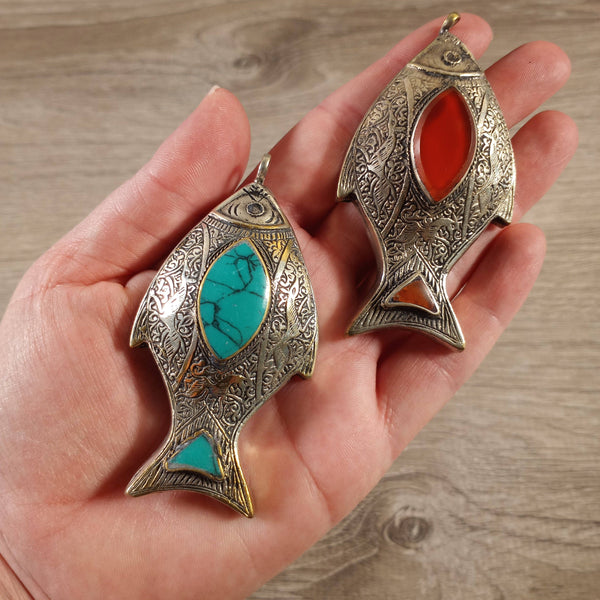 Nepali Macha Pendant