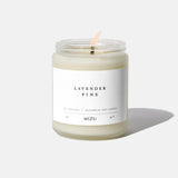 Lavender Pine Essential Oil Candle