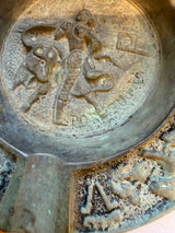 Heavy Bronze Portuguese Matador Ashtray
