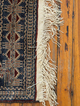 Supple and Storied • Baluch Prayer Rug • Persia mid-20th century