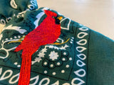 Hummingbird Bandana - Red