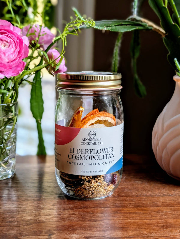 Elderflower Cosmopolitan Cocktail Infusion Kit