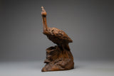Superfine Hand Carved Pelican - Russia 1950s - Diplomatic Courier Collection