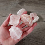 Bulk Rough Rose Quartz Chunks – 1 lb Wholesale