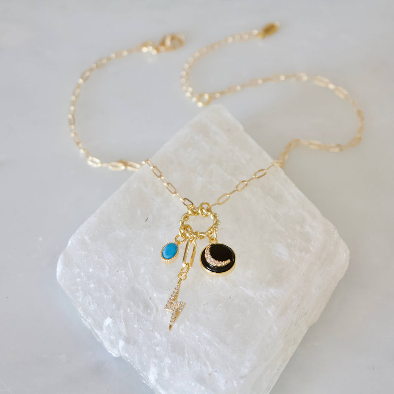 Thunder Luck Charm Necklace