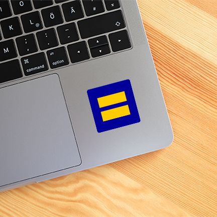 Equality & Human Rights Sticker