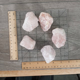 Bulk Rough Rose Quartz Chunks – 1 lb Wholesale
