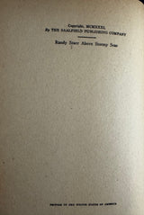 Randy Starr Above Stormy Seas - Eugene Martin - 1931