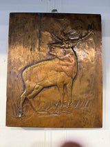 Wildlife Copper Relief Plaques - 1978