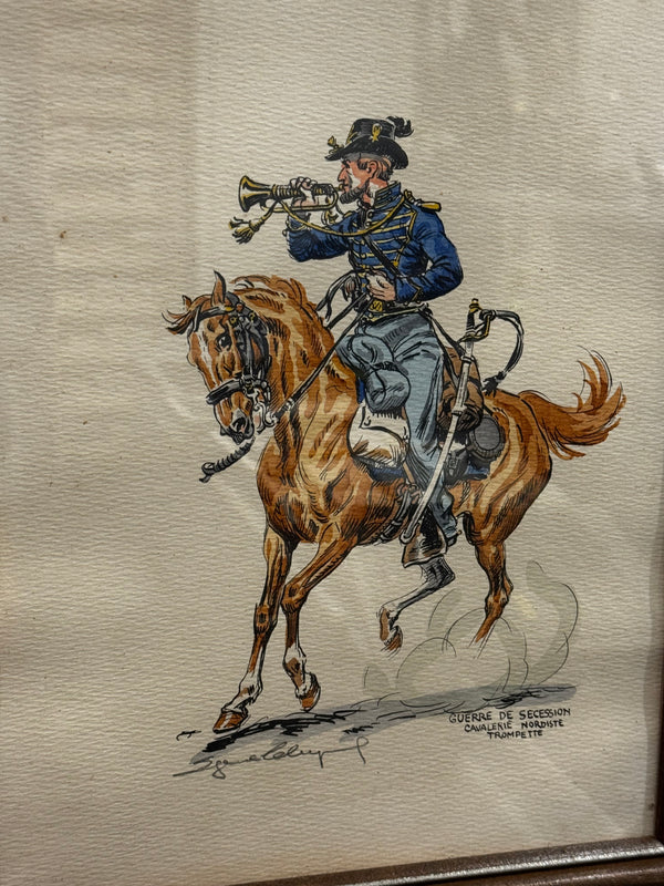 Northern (Union) Cavalry Trumpeter - Eugene Leliepvre