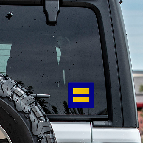 Equality & Human Rights Sticker