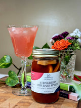 NEW! Strawberry Rhubarb Spritz: A Perfect Summer Sipper