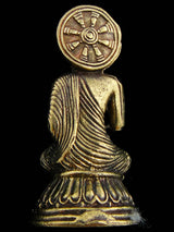 Mini Brass Seated Buddha