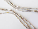 African Thread Beads: 1 / 28" strand / Copper
