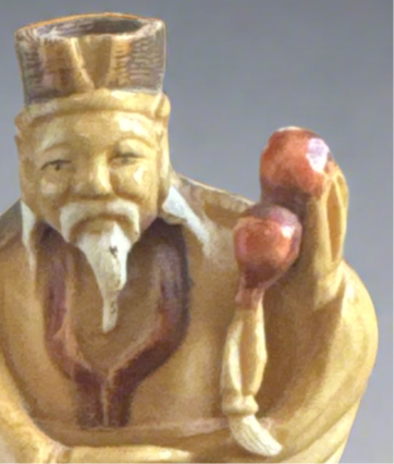 Very Fine Bone & Polychrome Netsuke