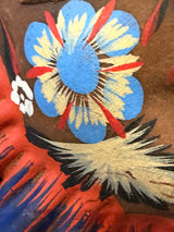 Folk Art Sun Face Wall Plaque - Circa 1950s-70 - Mexico