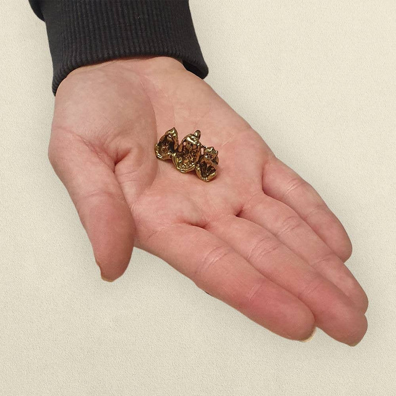 Elephant - Miniature Brass Figurine