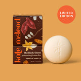 Amber & Vanilla Body Stone | Deep Moisturizing Lotion Bar