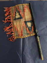 Handmade Antique Slat Fan/Banner