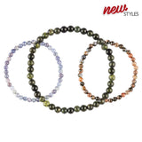 4mm Gemstone Bracelet Angelite